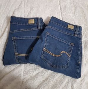 Levi's skinny jeans 10 short
